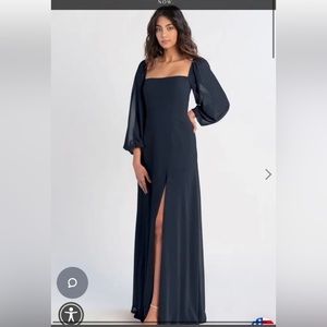 Brand New! Jenny Yoo Chiffon Bridesmaids Gown